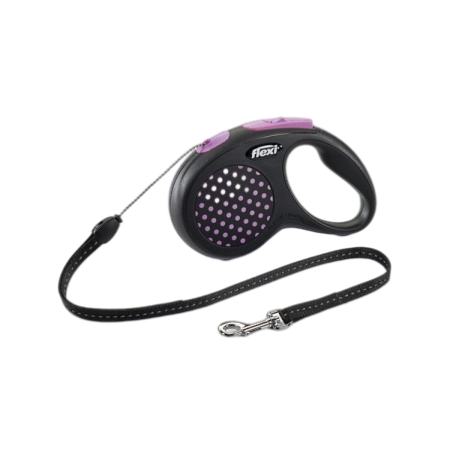 Flexi Dot Design Pink Cord